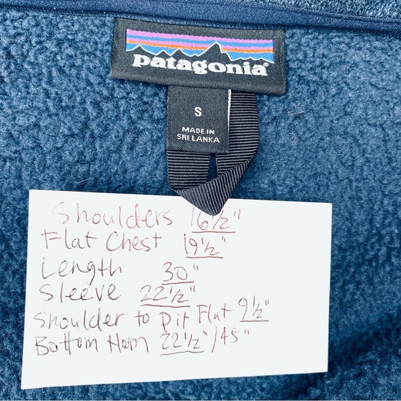 Patagonia Better Sweater Gorpcore cocoon fleece Jacket navy S - Picture 8 of 13